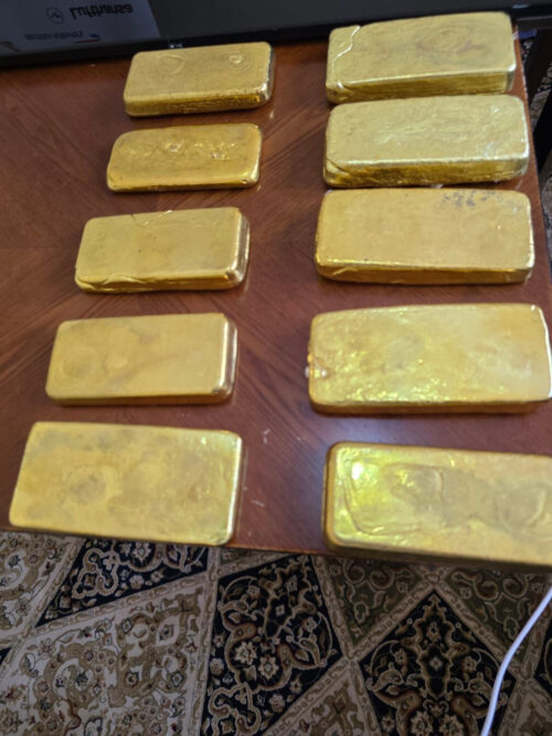 real gold bars from Gold vendor africa GOLD BAR Purity 98.9%